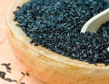 Fekete rizs: előnyök, károk, összetétel, receptek